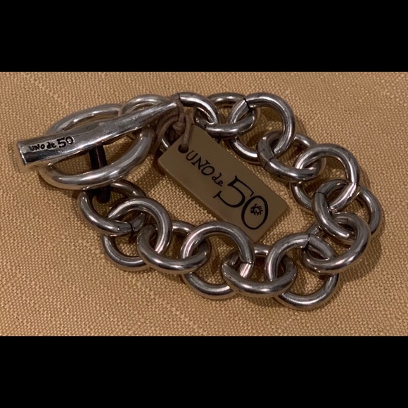 UNO de 50 Jewelry - Uno de 50 Bracelet With Tusk Clasp🌹Beautiful!